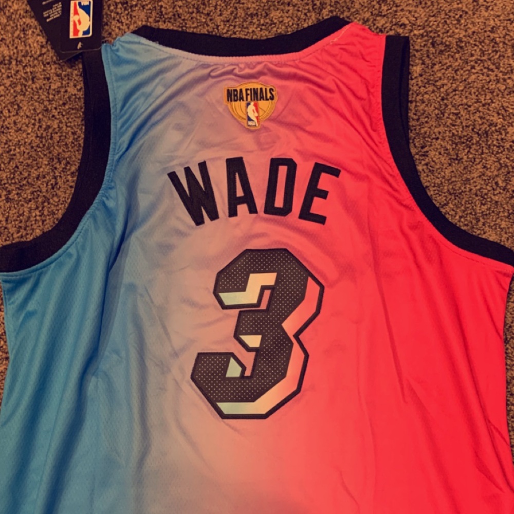 Miami Heat City Edition DWade Jersey